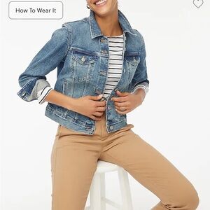 J. Crew Classic Denim Jean Jacket‎